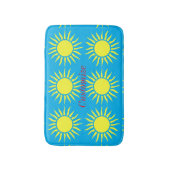 Blazing Sun Thunder_Cove Badematte (Vorderseite Vertikal)