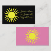 Blazing Sun Thunder_Cove Classic Visitenkarte (Vorne/Hinten)