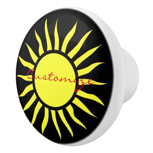 Blazing Sun Thunder_Cove Keramikknauf (Rechts)