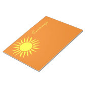 Blazing Sun Thunder_Cove Notizblock (angewinkelt)
