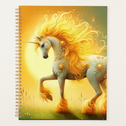 Blazing Sun Unicorn Planer (Vorderseite)