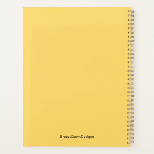 Blazing Sun Unicorn Planer (Rückseite)