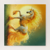 Blazing Sun Unicorn Puzzle (Horizontal)