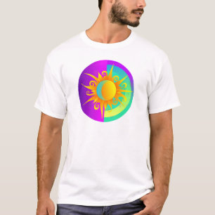 Blazing Sunmoon Lila T-Shirt