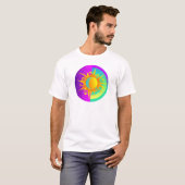 Blazing Sunmoon Lila T-Shirt (Vorne ganz)