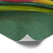 Blazing Tulip Poster (Ecke)