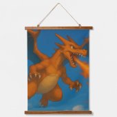 Blazoth Wandteppich Mit Holzrahmen (Vorderseite)