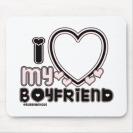 BLCK ILY BF MOUSEPAD
