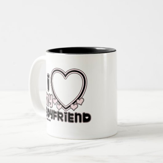 BLCK ILY BF ZWEIFARBIGE TASSE (Vorderseite Links)