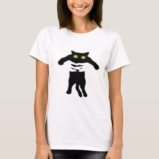 blck Katze T-Shirt (Vorderseite)
