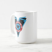 Blck u. Blau 16 Unze Kaffeetasse (Vorderseite Links)