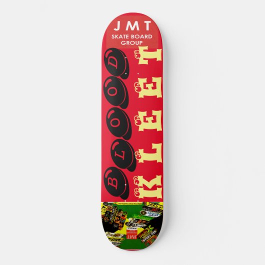 BLD KLEET 8 1/4" Skateboard Deck (Vorderseite)