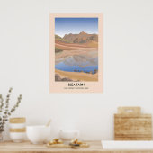 Blea Tarn Lake District Reiseplakat Poster (Küche)