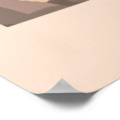 Blea Tarn Lake District Travel Poster (Ecke)