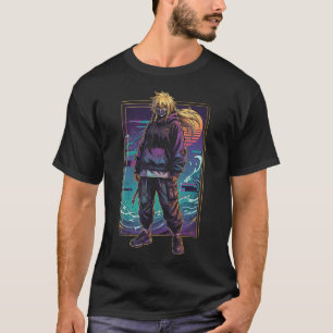 Bleach Harribel Blonde Haare Hollow Maske Überrest T-Shirt