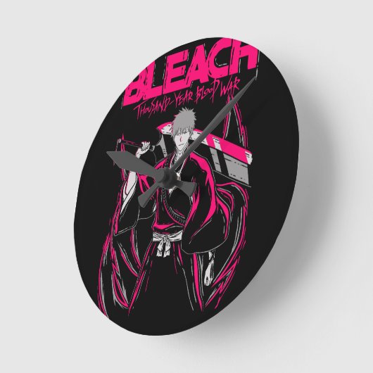 Bleach kids runde wanduhr (Winkel)