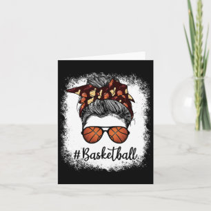 Bleached Life Bysketbyll Mama Leopard Messy Bun Gl Karte