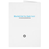 Bleached Out Face Cover Notecard (Hinten)