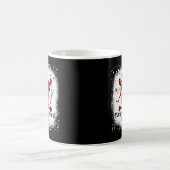 Bleached Paraprofessional Squad Reindeer Funny Chr Kaffeetasse (Mittel)