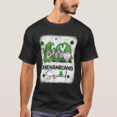 Bleached Shenanigans Squad St Patricks Day Gnomes  T-Shirt (Vorderseite)