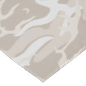 Bleached Wasteland Camouflage Tischdecke (Schrägansicht)