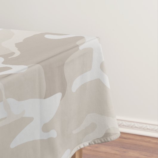 Bleached Wasteland Camouflage Tischdecke (Beispiel)