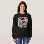 Bleached When Your Dead Inside But It's Christmas  Sweatshirt (Vorne ganz)