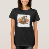 Bleached Witchy Leopard Hexenhut Basic Hexe T-Shirt (Vorderseite)
