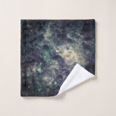 Bleak Galaxy Space Rock Badhandtuch Set (Waschlappen)