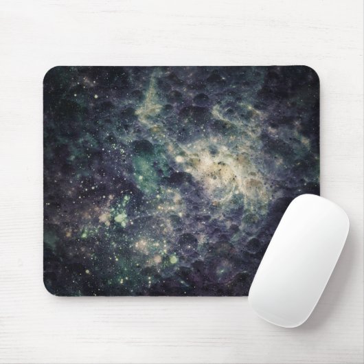 Bleak Galaxy Space Rock Cool Mousepad (Mit Mouse)