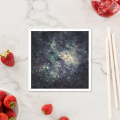 Bleak Galaxy Space Rock Geburtstagsparty Serviette (Beispiel)