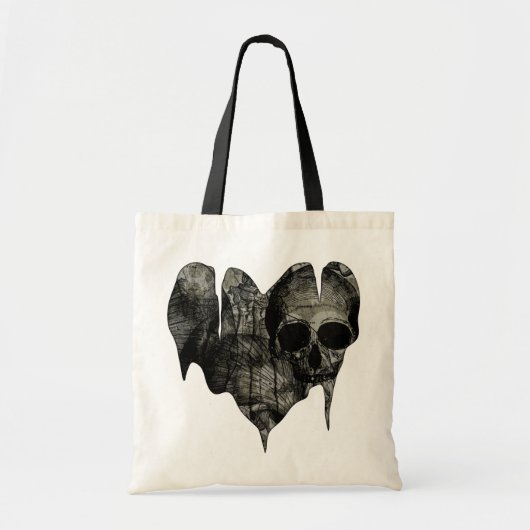 Bleak Heart Gothic Valentine Tragetasche (Vorne)