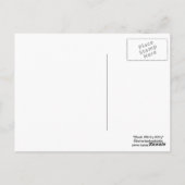 Bleak wintry Kitty Postkarte (Rückseite)