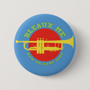 Bleaux ich - New- Orleansjazz Button