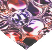 Blebs aus farbigem Glas oder wertvollen Steinen? Tischdecke (Schrägansicht)