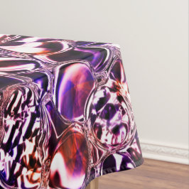 Blebs aus farbigem Glas oder wertvollen Steinen? Tischdecke