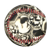 Blebs aus Gold oder Glasblasen? Baseball (Vorderseite Links)