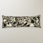 Blebs aus Gold oder Glasblasen, Helligkeit? Seitenschläferkissen (Rückseite)