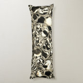 Blebs aus Gold oder Glasblasen, Helligkeit? Seitenschläferkissen (Rückseite (Vertikal))