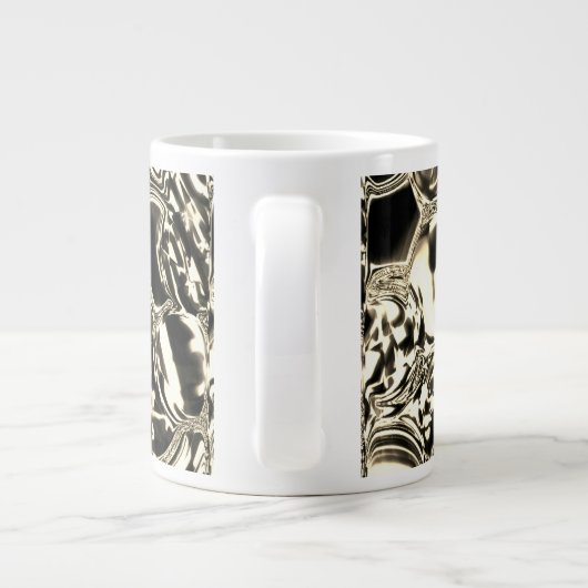 Blebs aus Gold oder Glasblasen? Jumbo-Tasse (Rückseite)