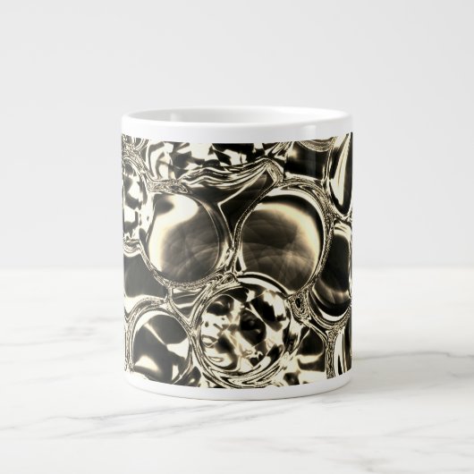 Blebs aus Gold oder Glasblasen? Jumbo-Tasse (Vorderseite)