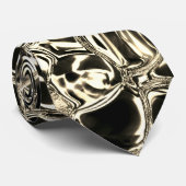 Blebs aus Gold oder Glasblasen? Krawatte (Gerollt)