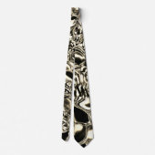 Blebs aus Gold oder Glasblasen? Krawatte (Rückseite)