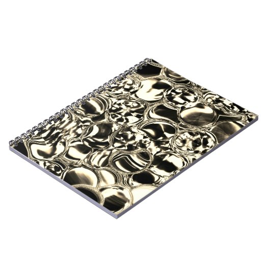 Blebs aus Gold oder Glasblasen? Notizblock (Linke Seite)