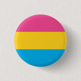 Blech Pansexuelle Flagge - Love i Love Button