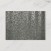 Blech Visitenkarte (Rückseite)