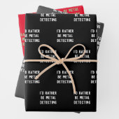 Blechabscheider aus Papier, das Flachblatt-Set 3 Geschenkpapier Set (Beispiel)