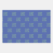 Blechabscheider aus Papier, das Flachblatt-Set 3 Geschenkpapier Set (Vorderseite 3)