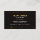 Blechbearbeitungsmaschine für Schweißanlagen Visitenkarte (Rückseite)