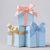 Blechblätter für Eisblauer Umschlag Geschenkpapier Set